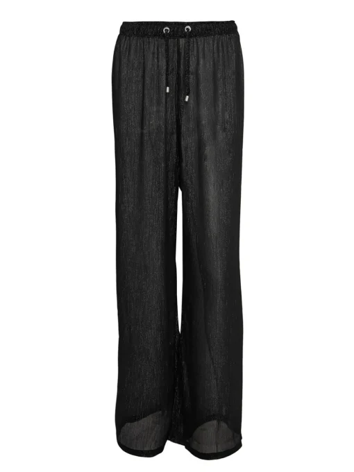 PARAMIDONNA Beach Pants AURORA BLACK> Trousers And Skirts | Beachwear