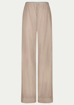 PARAMIDONNA BEACH PANTS TESSA BEIGE> Trousers And Skirts | Beachwear