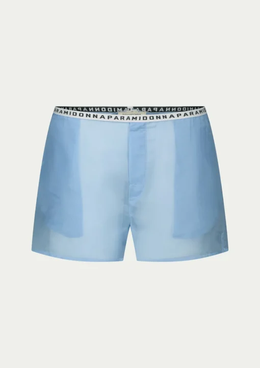 PARAMIDONNA BEACH SHORTS TESSA BLUE> Trousers And Skirts | Beachwear