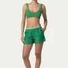 PARAMIDONNA BEACH SHORTS TESSA EMERALD> Trousers And Skirts | Beachwear