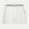 PARAMIDONNA BEACH SHORTS TESSA WHITE> Trousers And Skirts | Beachwear