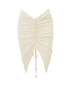 PARAMIDONNA BEACH SKIRT RAYA CHAMPAGNE> Trousers And Skirts