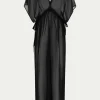 PARAMIDONNA Beach tunic FIANA BLACK> Dresses & Shirts | Beachwear