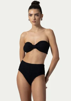 PARAMIDONNA BETTY BLACK WAVE> One Size | Two Piece