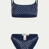 PARAMIDONNA CHIARA NAVY BLUE> Two Piece | Swimwear