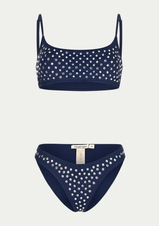 PARAMIDONNA CHIARA NAVY BLUE> Two Piece | Swimwear