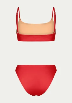 PARAMIDONNA CHIARA RED> Two Piece | Swimwear