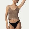 PARAMIDONNA CROCHET TOP BRUNA CAPPUCHINO> Dresses & Shirts | Crochet