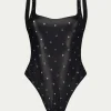 PARAMIDONNA ELLE CRYSTALS BLACK> One Piece
