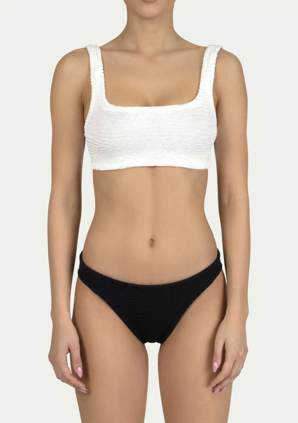 PARAMIDONNA EMILY BLACK AND WHITE> One Size | Two Piece