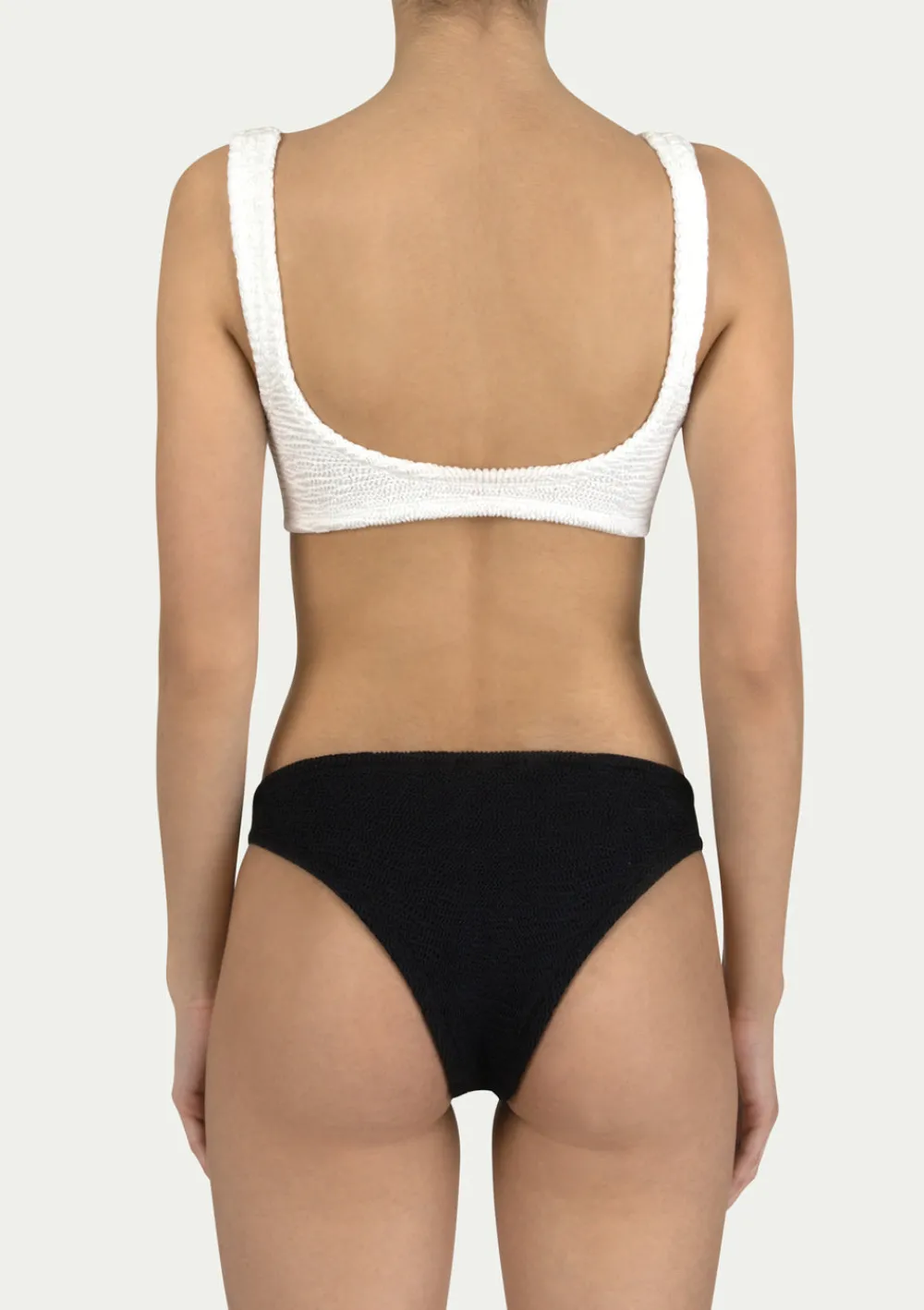PARAMIDONNA EMILY BLACK AND WHITE> One Size | Two Piece