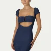 PARAMIDONNA FRIDA DRESS NAVY BLUE> Dresses & Shirts | Beachwear