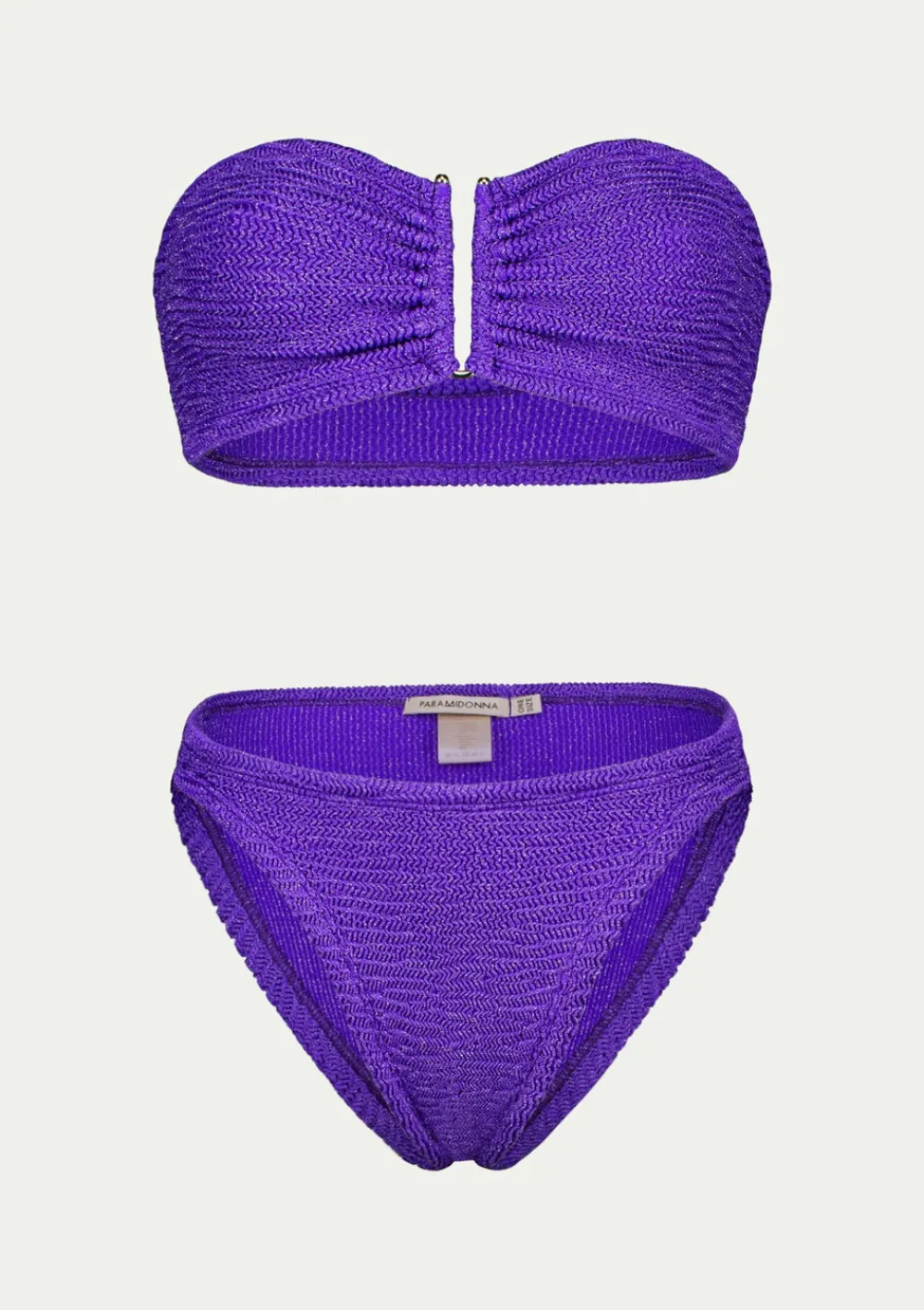 PARAMIDONNA FRIDA GRAPES LUREX> One Size | Two Piece