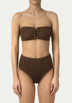 PARAMIDONNA FRIDA HIGH-WAIST CHOCO> One Size | Two Piece