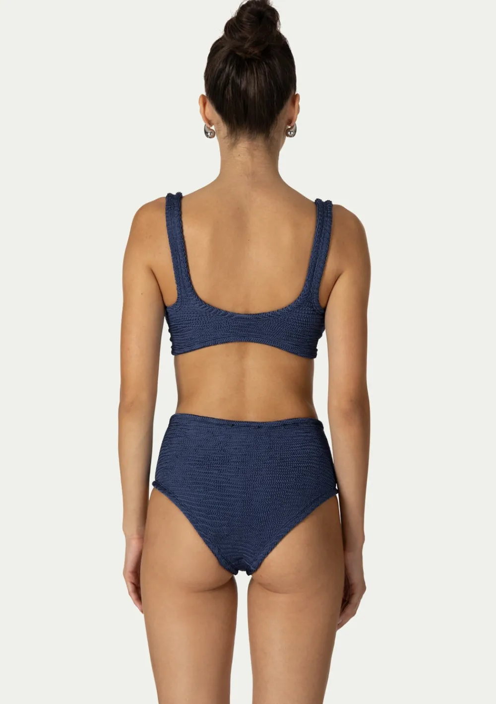 PARAMIDONNA IRINA HIGH WAISTED NAVY BLUE> One Size | Two Piece