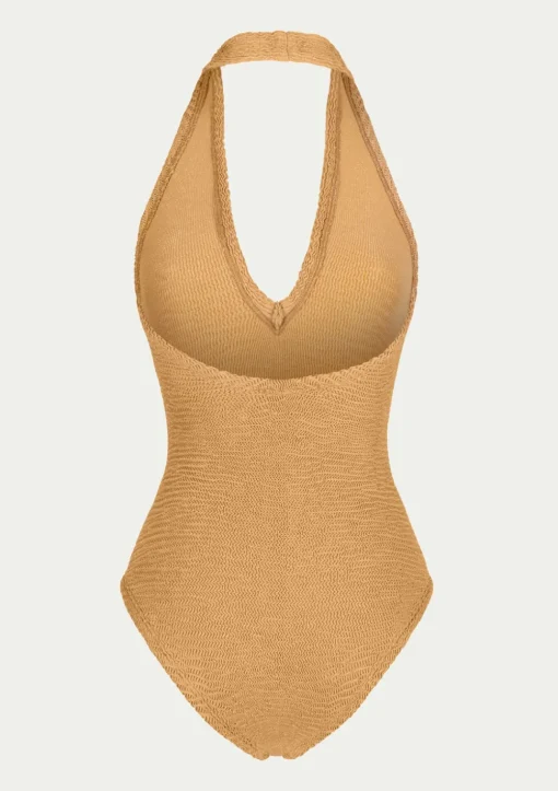 PARAMIDONNA JULIA PEACH LUREX> One Size | One Piece