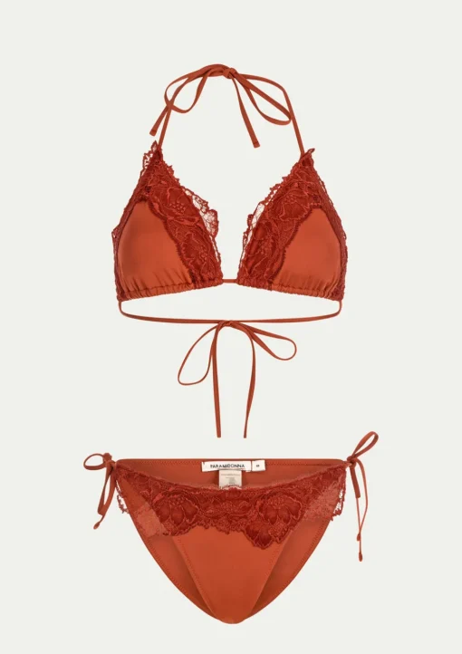 PARAMIDONNA KOURTNEY CINNAMON LACE> Swimwear