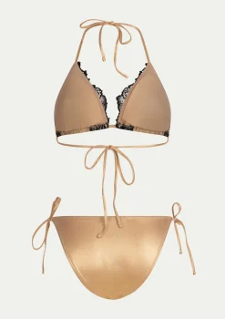 PARAMIDONNA KOURTNEY GOLD LACE> Two Piece | Swimwear
