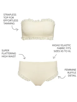 PARAMIDONNA KYLIE ALMOND MILK> One Size | Two Piece