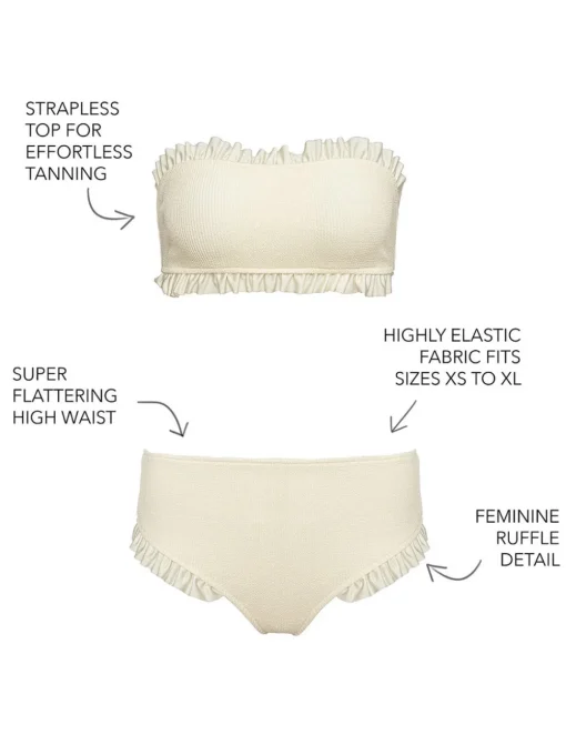 PARAMIDONNA KYLIE ALMOND MILK> One Size | Two Piece