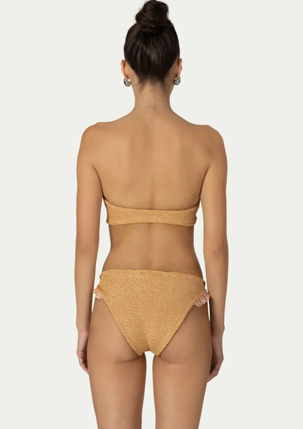 PARAMIDONNA KYLIE PEACH LUREX> One Size | Two Piece