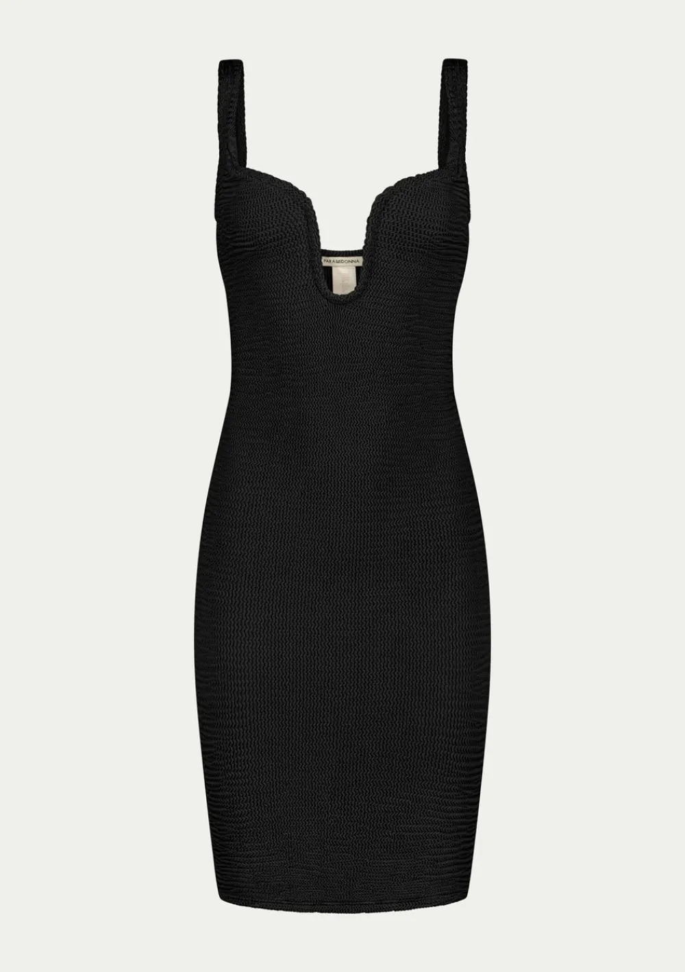 PARAMIDONNA MIKA DRESS BLACK> Dresses & Shirts | Beachwear