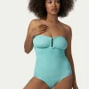 PARAMIDONNA ONE PIECE FRIDA AQUAMARINE> One Size | One Piece