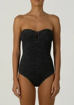 PARAMIDONNA ONE PIECE FRIDA BLACK> One Size | One Piece