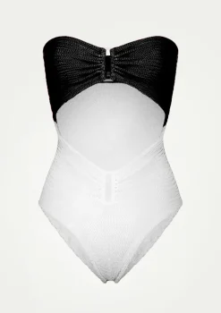 PARAMIDONNA RENE BLACK & WHITE> One Size | One Piece