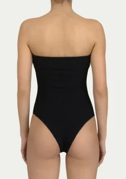 PARAMIDONNA RENE BLACK & YELLOW> One Size | One Piece