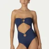 PARAMIDONNA RENE NAVY BLUE> One Size | One Piece