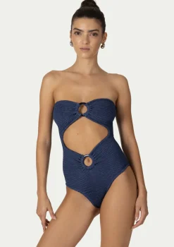 PARAMIDONNA RENE NAVY BLUE> One Size | One Piece
