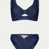 PARAMIDONNA SALMA NAVY BLUE> One Size | Two Piece