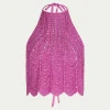 PARAMIDONNA SHELL TOP FUCHSIA> Dresses & Shirts | Beachwear