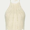 PARAMIDONNA SHELL TOP WHITE> Dresses & Shirts | Beachwear