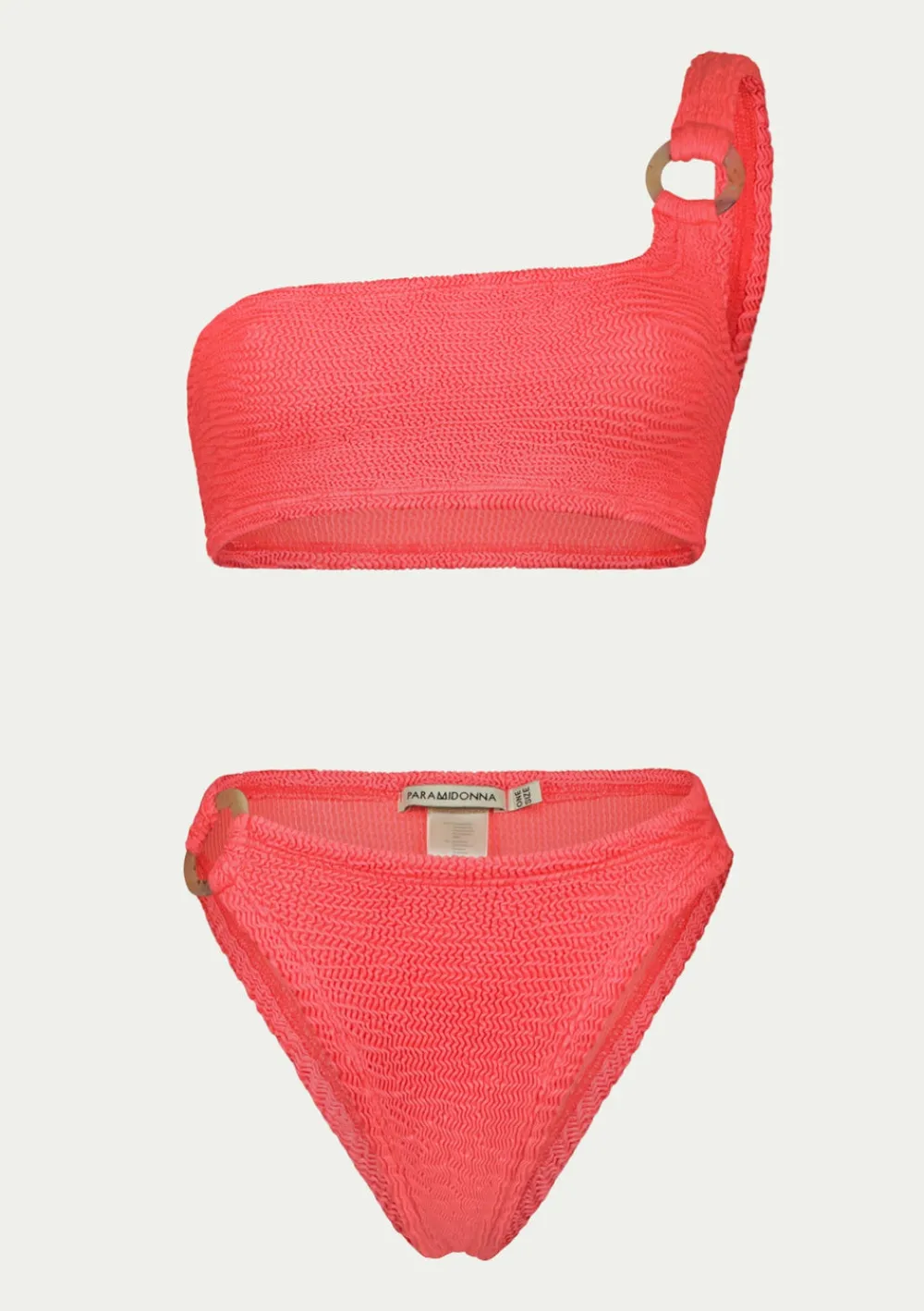 PARAMIDONNA STASSIE CORAL> One Size | Two Piece