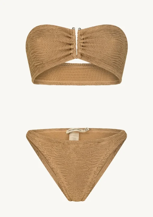 PARAMIDONNA TWO-PIECE FRIDA CAMEL> One Size | Two Piece